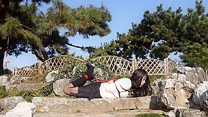 Outdoor Sweater Bondage