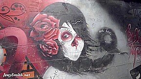 Pantyhose Rock Star flashing