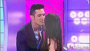 TV scandal. I’m fucking Ana Marco, Santana’s pretender in a Reality