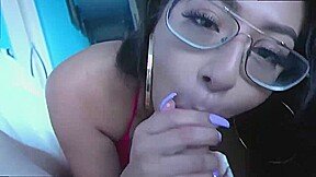 Vacation Sex With Hot Brace-Faced Latina Girlfriend