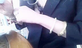 Horny Exhibitionism, Blonde adult movie