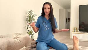 Stepmom-doctor Fucks Her Stepson During A Break At Work