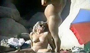 What Nudist Couples are doing at the Beach by snahbrandy