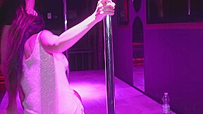 An in-person performance at the designated venue for swinging