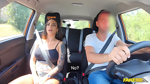Angry Neighbor Steals Babe For Big Dick Ride