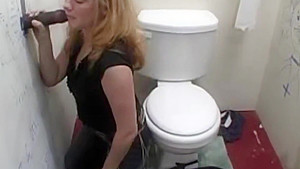 Brittany Sucks A BBC At The Gloryhole