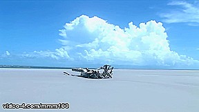 Druunia Diva’s Hairy Latina Ass Gets Double Penetrated by Alain Deloin and Titof on Tropical Beach – MMM100