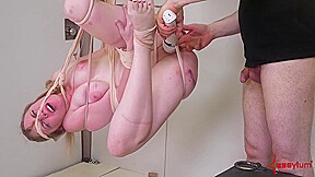Flogged And Butt Shagged Submissive Giggles – Rebel Rhyder