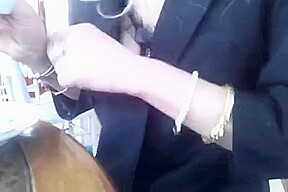 Horny Exhibitionism, Blonde adult movie