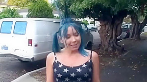 Slutty babysitter fucked in the garage