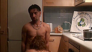 Step mom Step son Inside Kitchen Real Step mom Step son