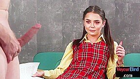 21yo on college teases professor cock till cumshot