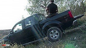 Ava Marteens gets ass fucked in the pick up truck – MMM100