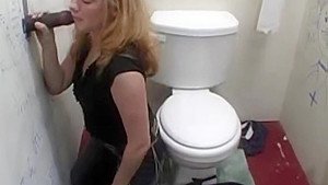 Brittany Sucks A BBC At The Gloryhole