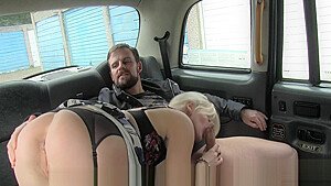 Dude fucked by sexy taxi driver