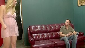 Horny pornstar Emma Ash in crazy gangbang, blonde xxx scene