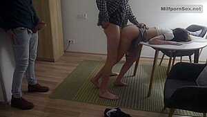 Husband Watches His Wife Fucked By Another Man