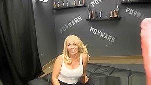 Lovely babysitter sucks her boss’s cock