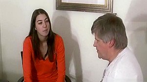 Marie 19 yo. hairy hippy girl babysitter interview