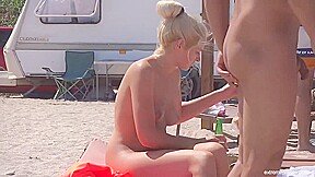 my caught masturbating on the beach